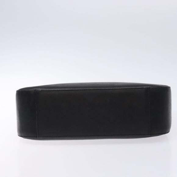 BURBERRY Shoulder Bag Leather Black Silver Auth ep9890 - Picture 5 of 16